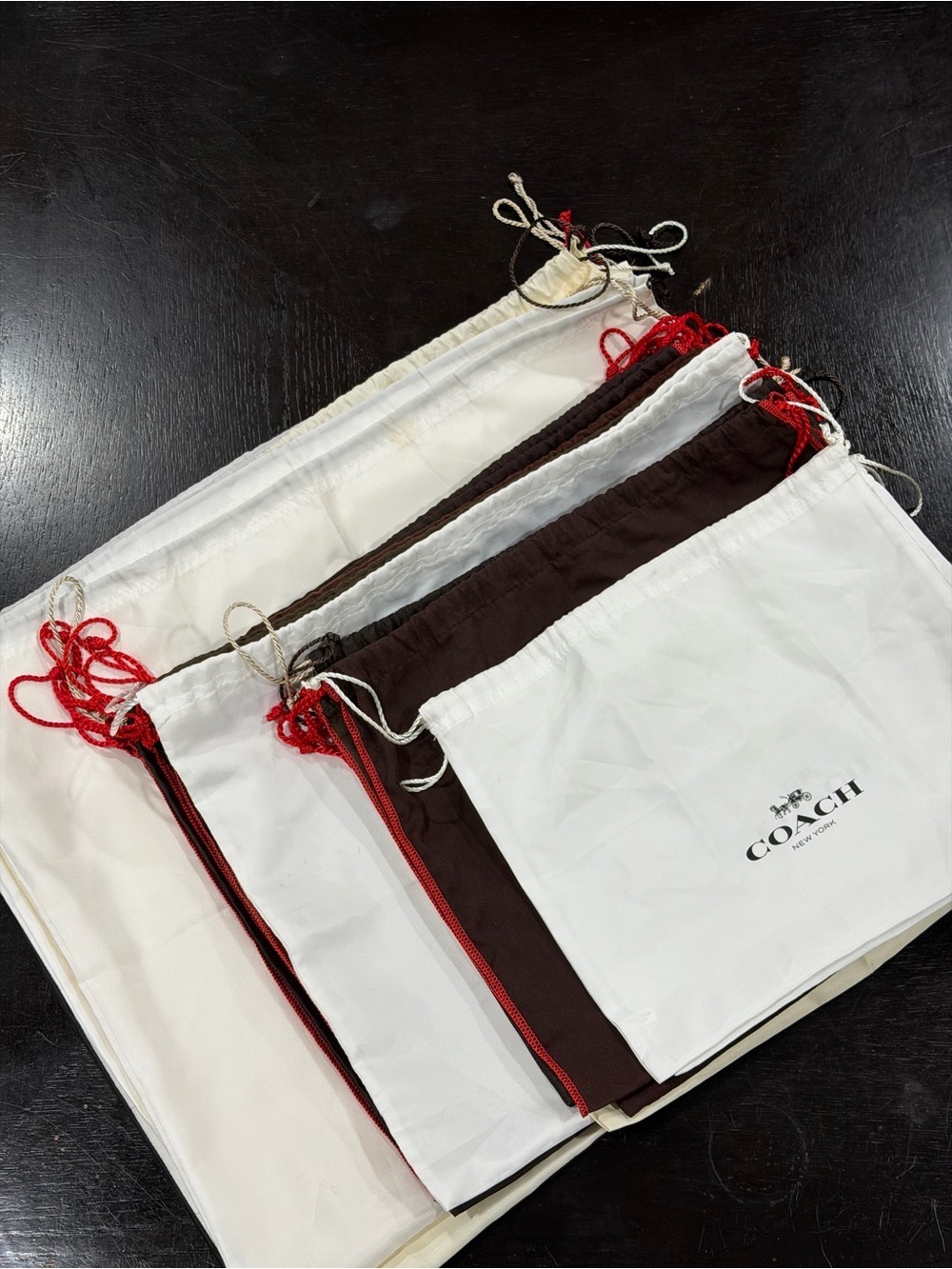 Coach Large Assorted PreOwned Dust Bags - Picture 2 of 7